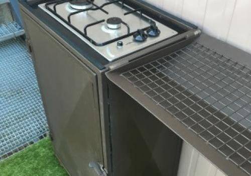 meuble cuisine extérieur
