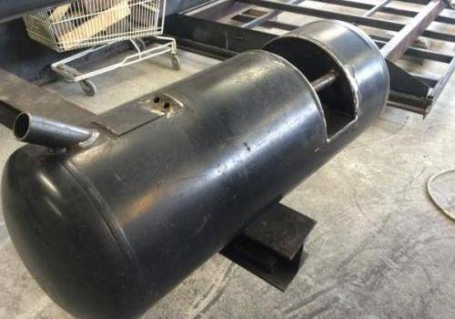 fabrication d'un reservoir gasoil