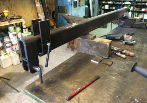 extension d'une grue